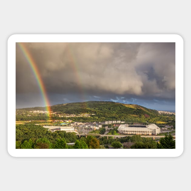 The Liberty Stadium, Swansea Sticker by dasantillo